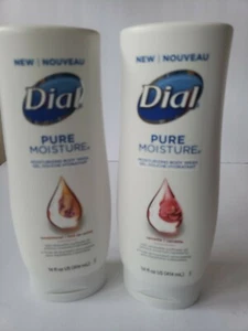 Menge 2 Zifferblatt feuchtigkeitsspendendes Duschgel reine Feuchtigkeit Sandelholz und Kamelie 14 Unzen - Bild 1 von 5