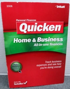 Quicken Personal Finances Home & Business 2008 | Windows PC - Picture 1 of 1