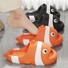 Anti-skid Big Mouth Fish Slippers Soft Household Funny Shoes  Home