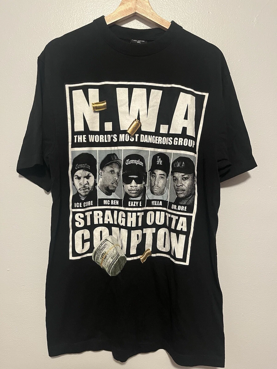 希少　NWA オフィシャルTシャツ Vintage 90s NWA Straight Outta Compton Original Ruthless Records