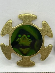 Holograma Grim Reaper POG Slammer vintage latón metal década de 1990 - Imagen 1 de 4
