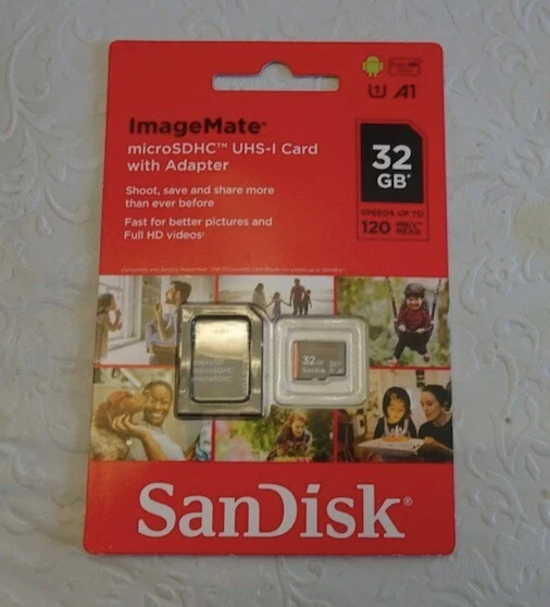 SanDisk 32GB Image Mate micro SDHC/SDXC UHS-I Card with AdapterNew In Package - Image 1 of 1