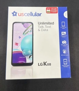 LG K8x 5.7" Silver Smartphone- 32GB ROM/2GB RAM, Octa-Core, US CELLULAR UNLOCKED - Picture 1 of 8