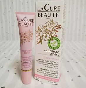 La Cure Beaute Paris Anti-Stress Augengel Vegan 0,45 oz/15 ml Hergestellt in Frankreich - Bild 1 von 7