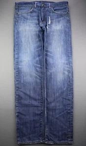 Pantalones de mezclilla para hombre Levi's 508 2013 regular cónicos desgastados talla 34x32 (Sr 35x32) - Imagen 1 de 11