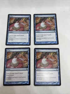 MTG 4x Peek 10th Edition Regular LP FREE SHIPPING - Picture 1 of 2
