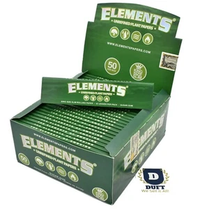 ELEMENTS VERDE KING TALLA DELGADA Papeles para fumar Genuinos 1 3 6 12 25 50 Caja - Imagen 1 de 14