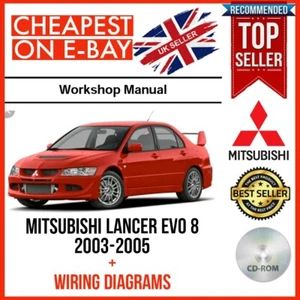 MITSUBISHI LANCER EVO VIII 2003-2005 Workshop Service Repair Manual Guide - Picture 1 of 3
