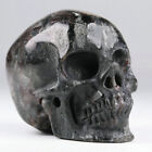 2.0" Russian Astrophylite Carved Crystal Skull, Realistic, Crystal Healing