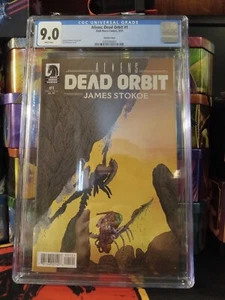 Aliens Dead Orbit 1 Variant CGC 9.0 - Picture 1 of 2