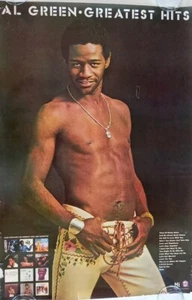 Vintage Original Al Green Poster The Reverend Greatest Hits 1975 Hi Records R&B  - Bild 1 von 6