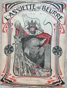 L'Assiette au Beurre Nr 6 1901 Magazine Art Prints M10 - Imagen 1 de 5