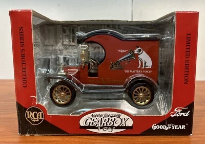 Rare RCA Victor Gearbox Limited Edition 1:24 Die-cast Coin Bank Goodyear CV JD - Image 1 of 4