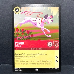 DISNEY LORCANA 2023 EL PRIMER CAPÍTULO PONGO 120/204 COMÚN - Imagen 1 de 2