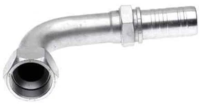 24GSP-24FJX90-089 GlobalSpiral Plus Coupling Female JIC 37 Flare Swivel - 90 - Picture 1 of 5