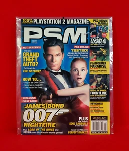 PSM Playstation PS2 Magazin 60. Juli 2002 James Bond 007 Nightfire - Bild 1 von 6