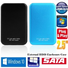 USB 3.0 USB3.0 SATA 2.5" External Hard Drive Disk HDD Enclosure Case For Laptop