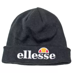 ELLESSE Mens Beanie Black - Picture 1 of 4