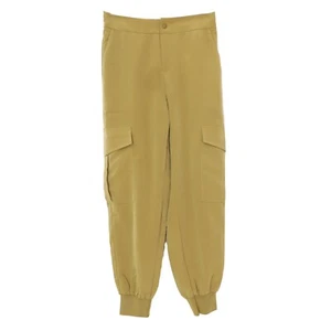 AREA STARS Ari Cargo Pant M Tan Jogger Elastic Back Waistband Woven NEW Tag B58 - Picture 1 of 6