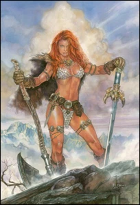 RED SONJA SIGNED PRINT - Tom FLEMing - Bild 1 von 1