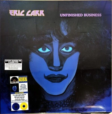 ERIC CARR Unfinished Business - 2LP / Blue + Yellow Vinyl - Box Set - Bild 1 von 3
