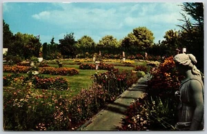 Postcard Oregon Portland OR Lambert Gardens French Garden - Picture 1 of 2