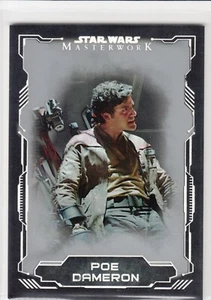 2016 Star Wars Masterwork Silver Metallic Parallel #70 Poe Dameron 12/99 - Bild 1 von 1