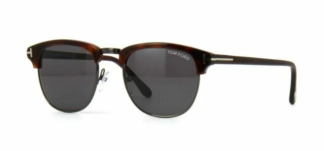 Tom Ford Ft0248 Henry Men's Sunglasses - Havana Dark