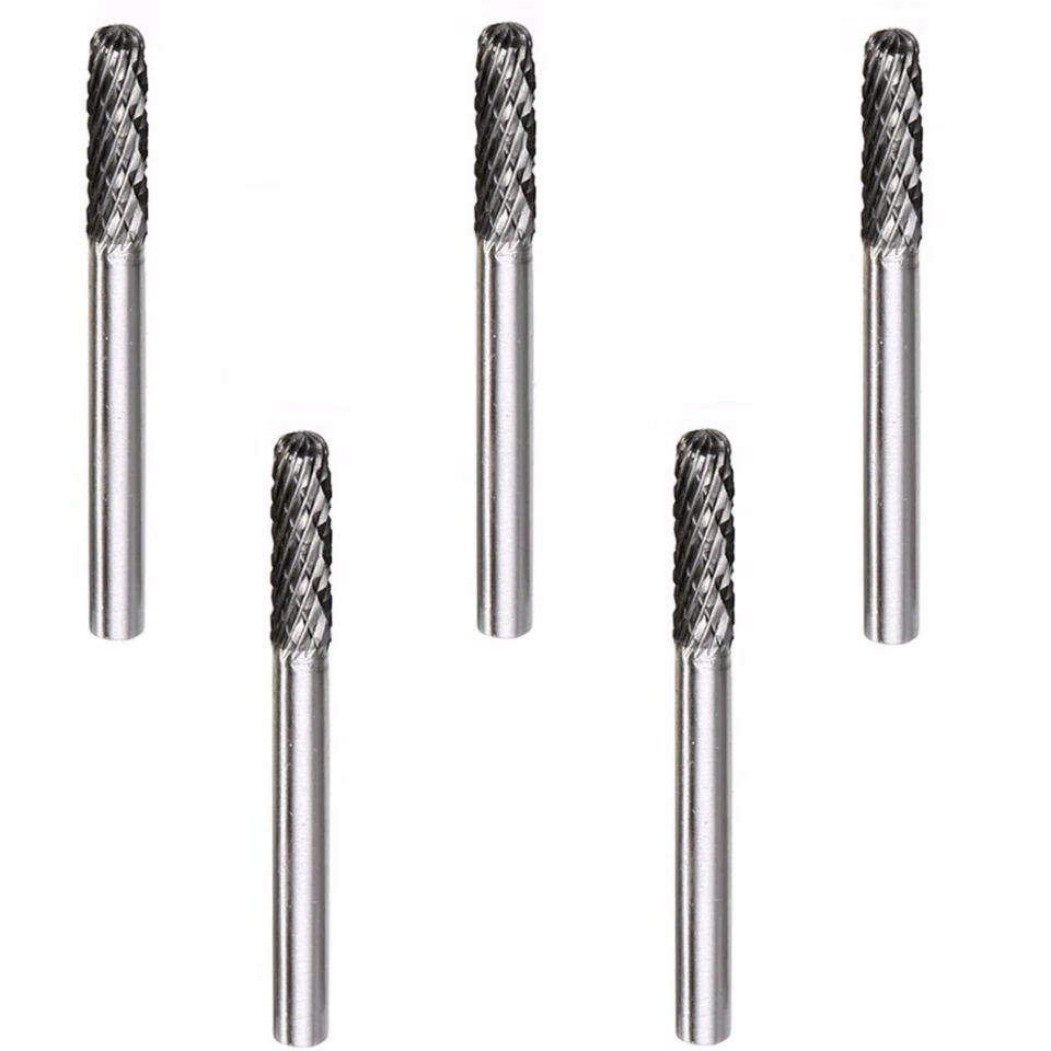 5x VHM Schaftfräser 3mm Frässtifte Fräser Gravur für Dremel Proxxon Zubehör