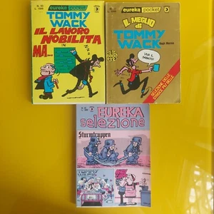 FUMETTI-LOTTO 3 pz.-EUREKA POKET ANNI '80-STURMTRUPPEN-TOMMY WACK - Picture 1 of 4