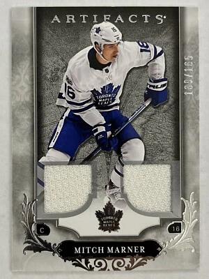 2018-19 Artifacts Duel Relic Mitch Marner /165 #16 - Image 1 of 2