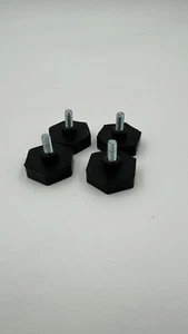 Neu ohne Karton Panda Compact Trockner Ersatzfüße 4er Set - Bild 1 von 4