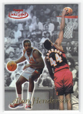 1999-00 Topps Gold Label Class 2 Red Label #48 Alan Henderson /50