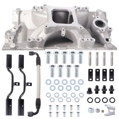 For Chevy G30 GMC Truck EFI Single Plane Fuel Injection Intake Manifold 300260 Foto 1 de 4