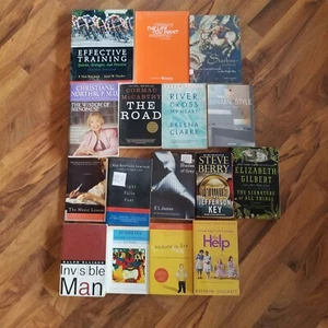 Lot Of 16 Paperback Books Romance Spiritual Diet Various effective Training WZ - Picture 1 of 5