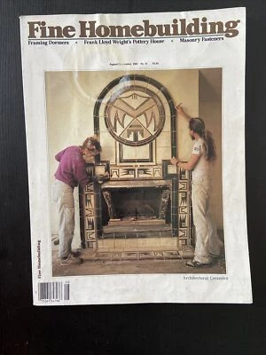 Fine Homebuilding Magazines Aug/Sep 1987 #41 Architectural ceramics - Image 1 of 4