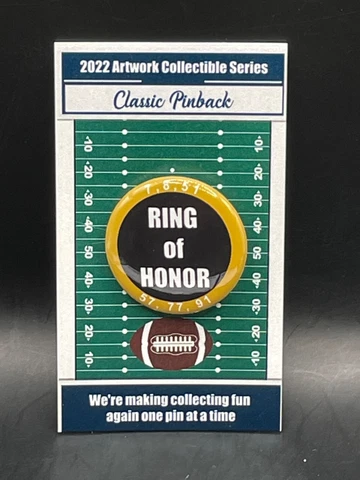 New Orleans Saints pinback-New-Classic RING OF HONOR Collectible Cover