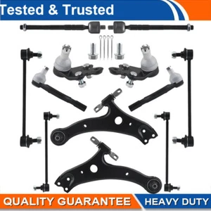 12pcs Front Lower Control Arm Tie Rod Suspension Kit For 2007-2011 Toyota Camry - Picture 1 of 8