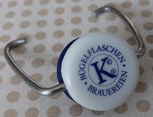 1x K Bügelflaschen Brauereien Kunststoffverschluss Bügelverschluss Kunststoff - Picture 1 of 1