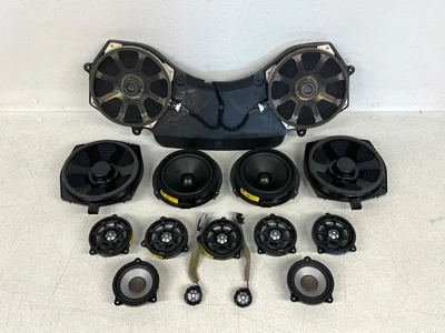 ⭐JUEGO DE ALTAVOCES SUBWOOFER INTERIOR DELANTERO Y TRASERO JAGUAR XJ 2010-2019 LOTE ORIGINAL2614 Foto 1 de 4