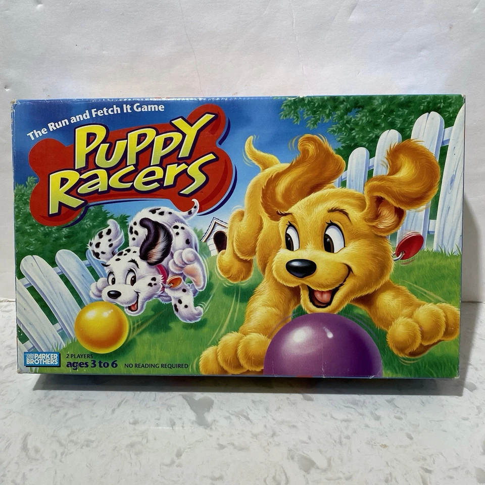 Vintage Puppy Racers Game Parker Brothers COMPLETE Works With Instructions - Image 1 of 4