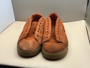 Vintage Nike Suede Shoes BRIGHT CRIMSON 'Blazer Low' Size 7 Womens - Picture 1 of 5