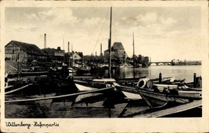 Ak Wittenberge an der Elbe Prignitz, Hafen - 4648668 - Bild 1 von 2