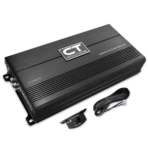 CT-1000.1D Compact Class D Car Audio Monoblock Amplifier, 1000 Watts RMS - Picture 1 of 6
