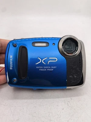 Fujifilm FinePix XP50 14MP Water/Shock/Dust/FreezeProof  Digital Camra -BLUE - Image 1 of 4