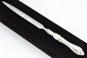 Cased Sheffield Sterling Silver Handled Letter Opener Albert Pattern 1905 - Picture 1 of 6