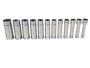 Snap On Tools 112STMMY 12 Piece 1/4" Drive 6 Point Metric Deep Socket Set MINT - Picture 1 of 9