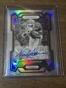 2024 Panini Prizm Draft Picks Neal Anderson Silver Holo Auto Autograph SP #19 - Bild 1 von 1