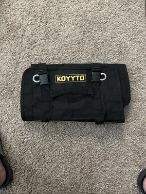 KOYYTO Premium Roll-Up Tool Bag | Heavy Duty, Waterproof | Small Travel Tool Bag