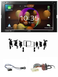 JVC DAB MP3 2DIN Bluetooth USB Autoradio für Nissan Tiida Versa C11 2007-2011 sc - Bild 1 von 10